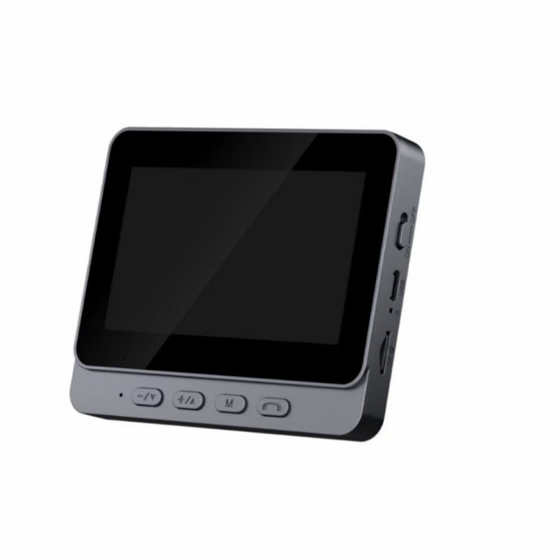 Wireless Doorbell Camera: 1080P, 170° viewing angle, 4.3-inch screen, IPX65 outdoor waterproof, night vision