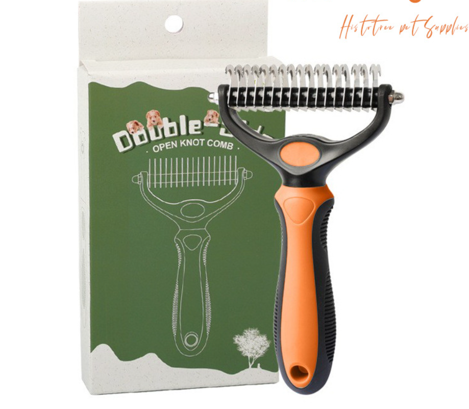 🐾 Last Day Special Price £9.99 ! 🏆 Professional Deshedding Tool For Dogs And Cats – Gentle On Skin, Efficient Grooming & Comfortable Grip Design ✂️