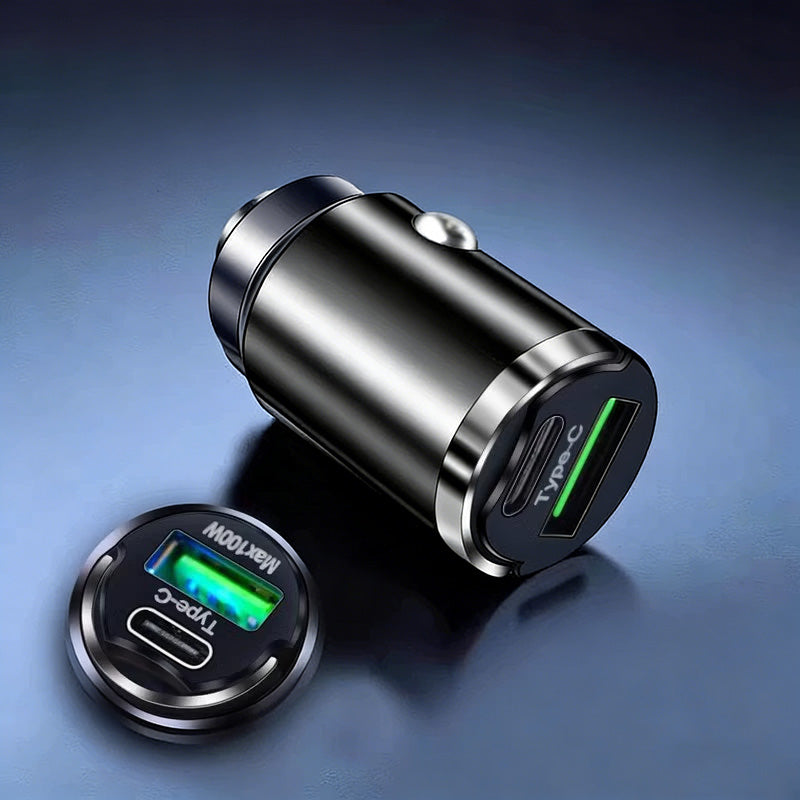 š„Ultra-Fast Car Charger - Dual-Port PD & QC Fast Charging | 50% Off - Save More When You Buy More