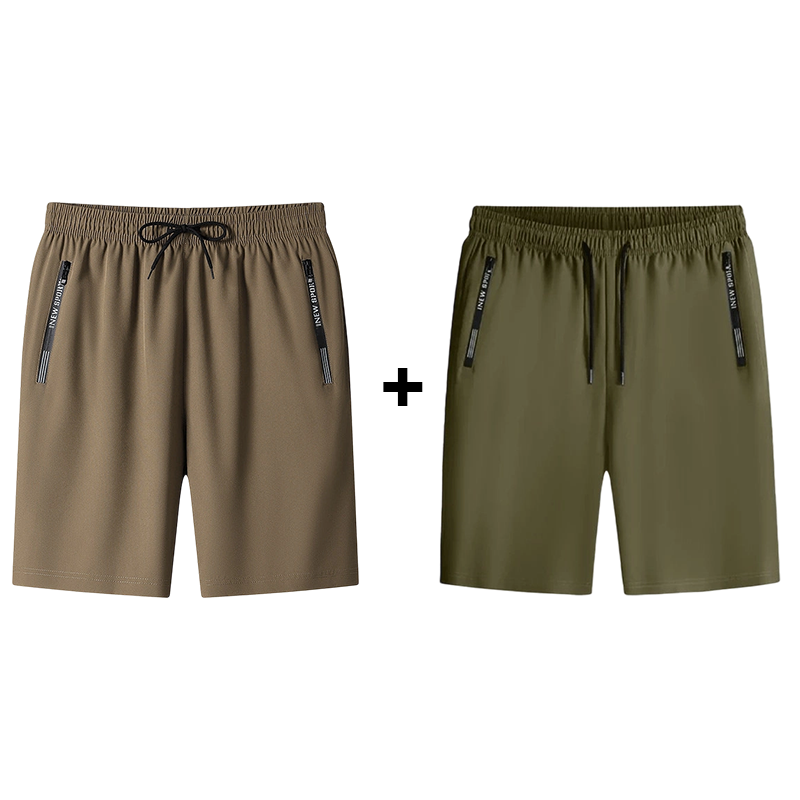 💝LAST DAY BUY 1 GET 1 FREE - Each Only £9.49!!💝Women's Ice Silk Quick Drying Stretch Shorts