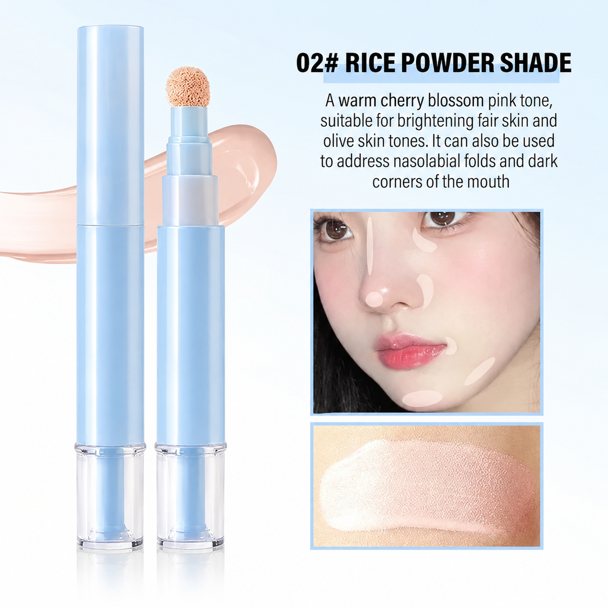 🔥Buy 1 Get 1 Free ( 2 Pcs Total ) NOW!💄Multipurpose Hydrating Liquid Concealer Pen ✨