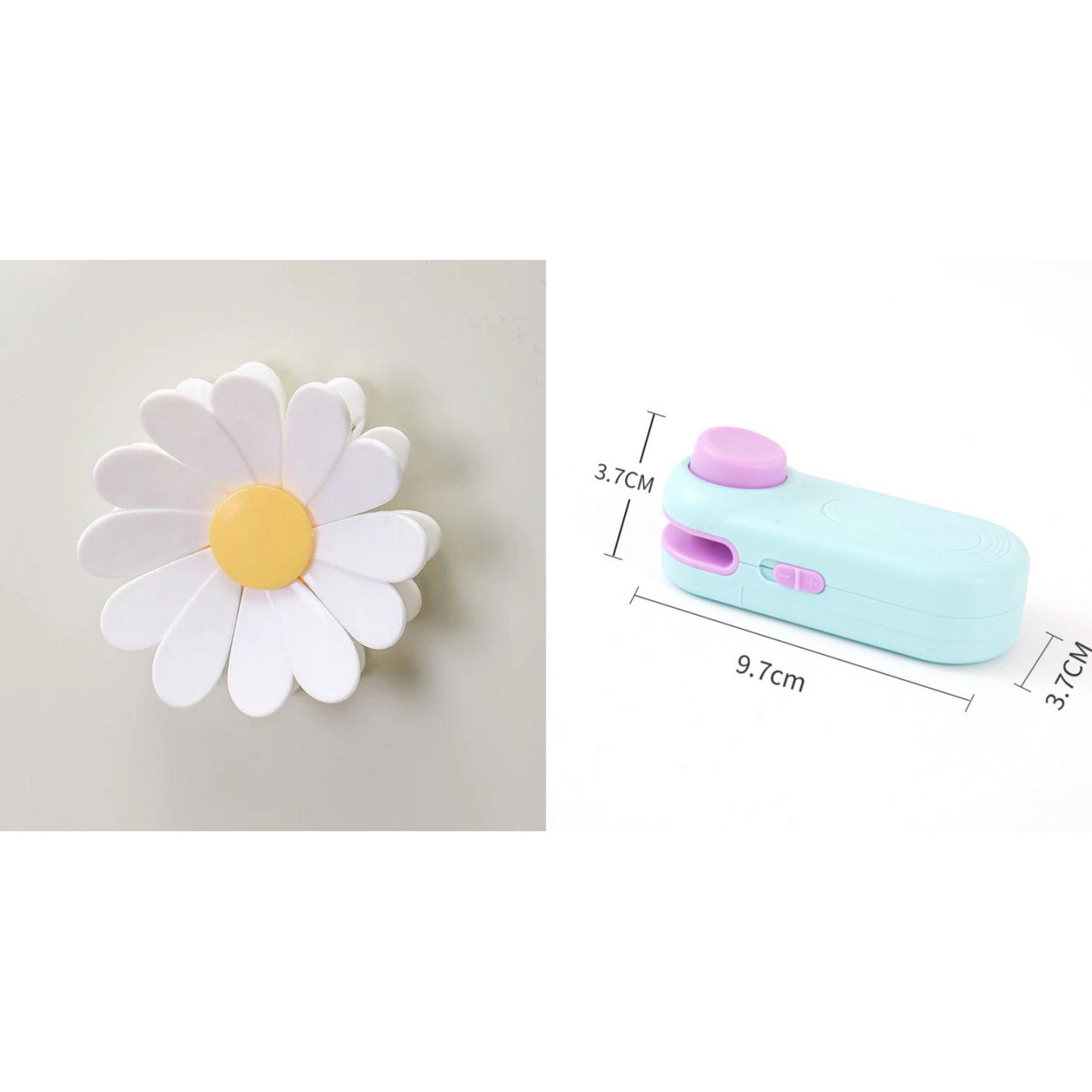 šøMagnetic Daisy Blossom Sealing Clip Set