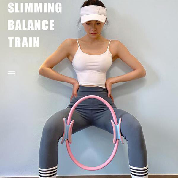 🔥 Pilates Ring Fitness Trainer | Christmas SALE 50% OFF | Toning Ring for Core, Arms & Legs | Portable Home Gym Equipment Gift 🎄✨