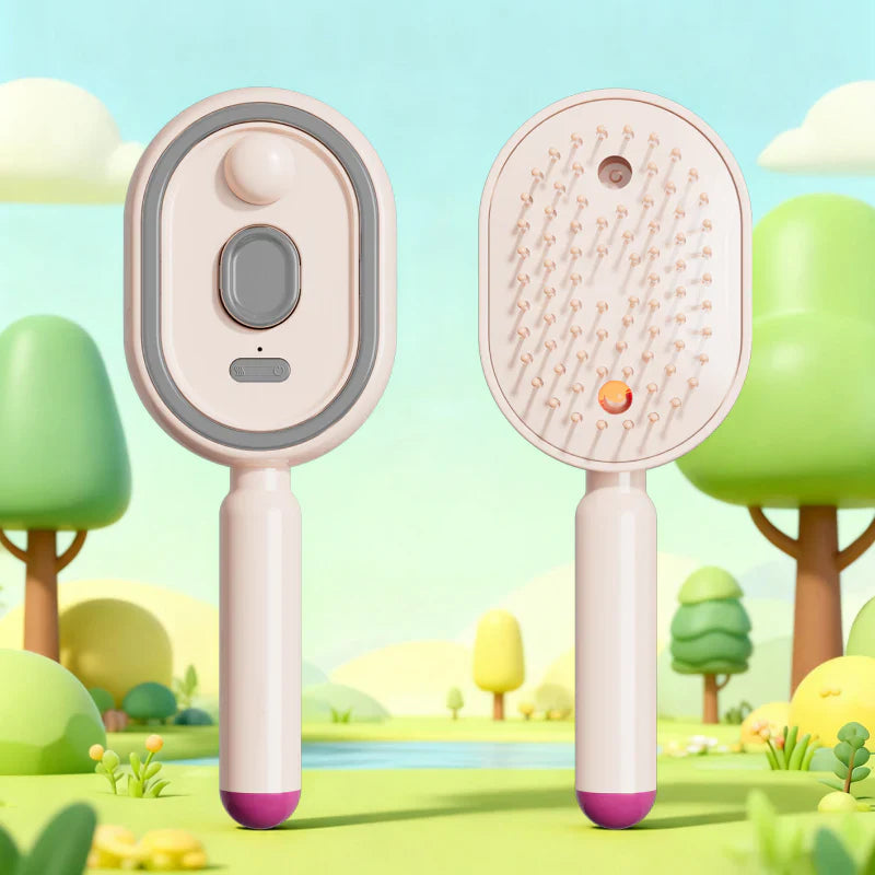 💆♀️ 50% OFF NOW! 💧 Electric Spray & Massage Hair Brush – Soothing Scalp Massage, Fine Mist Spraying & Smooth Hair Care – Detangle, Nourish, Relax ✨