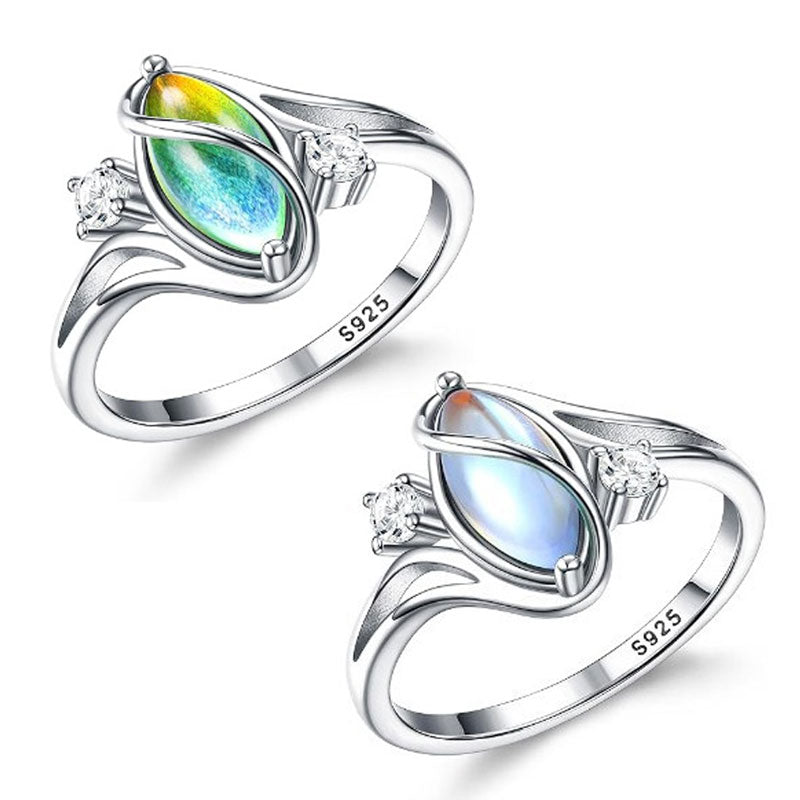 ✨💍 Buy 1 Get 1 Free 🔥 Geometric Oval Moonstone Ring with Zirconia Accents – Mystical, Sparkling & Timelessly Elegant! 🌙✨ £9.99 Regular price£19.99Sale price 50 % OFF