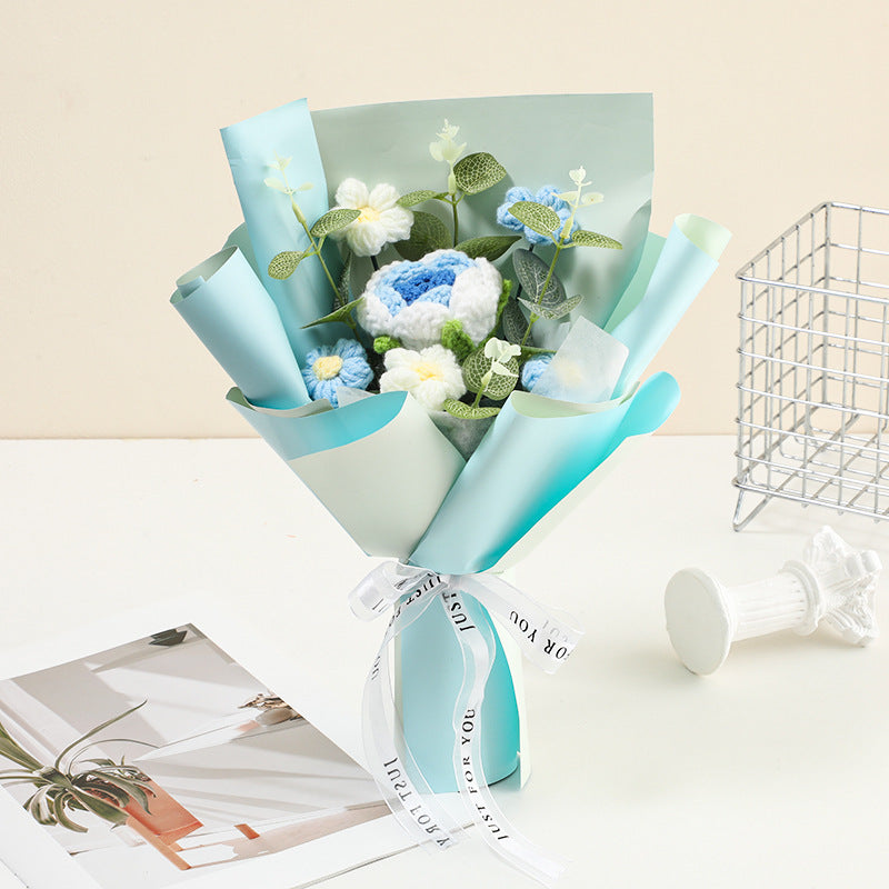 š„ćMother's Day Special Offer!ćš„Handmade Delicate Crochet Flower Bouquet