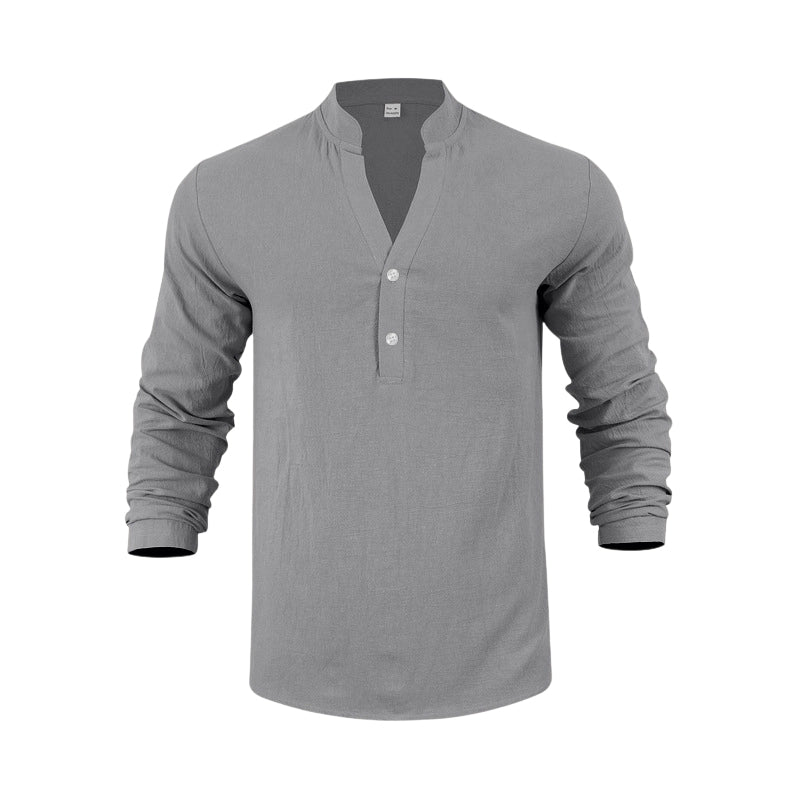 ๐ฅณ2026 HOT SALE๐ฅณ๐50K+ SOLD!๐๐จ 50% OFF! Menโs Linen Blend Henley โ Relaxed fit, all-day comfort. Moisture-wicking, perfect for spring through fall. Easy care, machine wash. Your new favourite. ๐ก๏ธ๐๏ธ