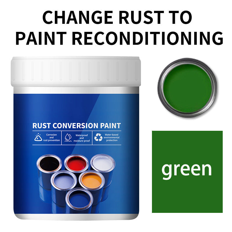 🛡️ 50% OFF NOW! &Buy More Save More🎨 Weatherproof Rust Converter Paint – Turns Rust into Paintable Surface, Stops Corrosion & Blocks UV – No Sanding Needed ✨