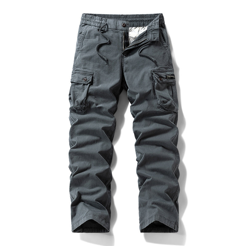 ๐ 2026 New Upgrade ๏ผ Hot Sale๐ฅ๐ ๏ธ Men's Cotton Cargo Tactical Pants โ Multi-Pocket, Reinforced Construction & Adjustable Waist ๐ง