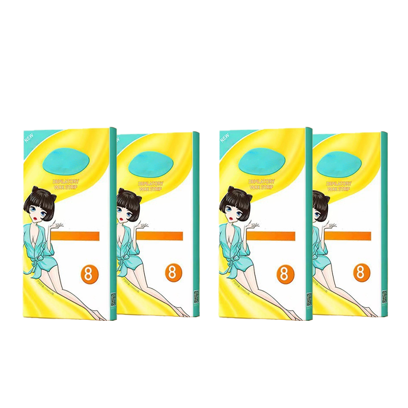 At-Home Depilatory Wax Strips