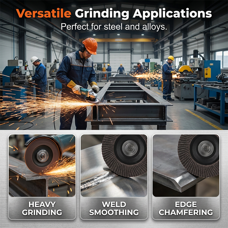 High-Performance Calcined Abrasive Polishing Wheel