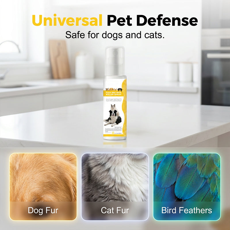 🔥Selling Fast – 50% OFF!🎁Tick Season is Here🕷🛡️Mild Formula Pet Pest Repellent Spray