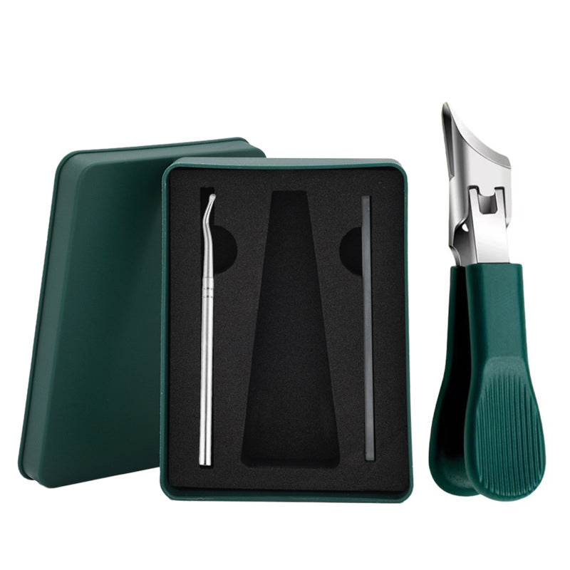 📢📢50% OFF!! ⏰Angled, splash-proof nail clippers with a wide opening