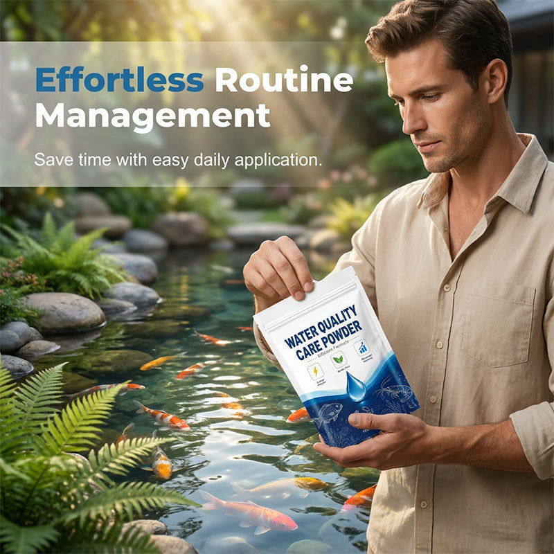 Fast-Acting Gentle Water Clarifier Powder