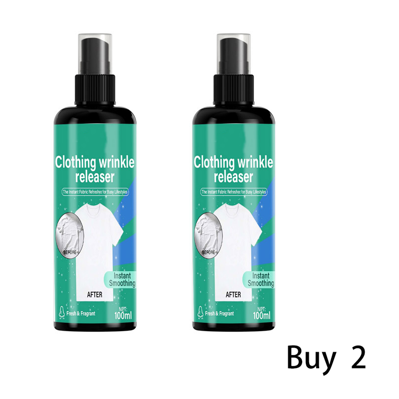 🥳2026 HOT SALE🥳💞50K+ SOLD!👔❤️🔥 50% OFF! Instant Smoothing Wrinkle Releaser Spray