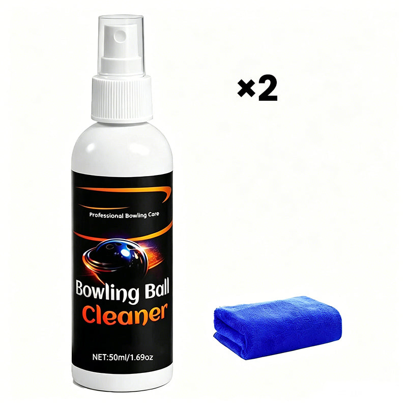 🏆Pro-Grade Bowling Ball Cleaner – Instantly removes lane oil. Includes premium towel. Keeps your ball performing like new! ✨