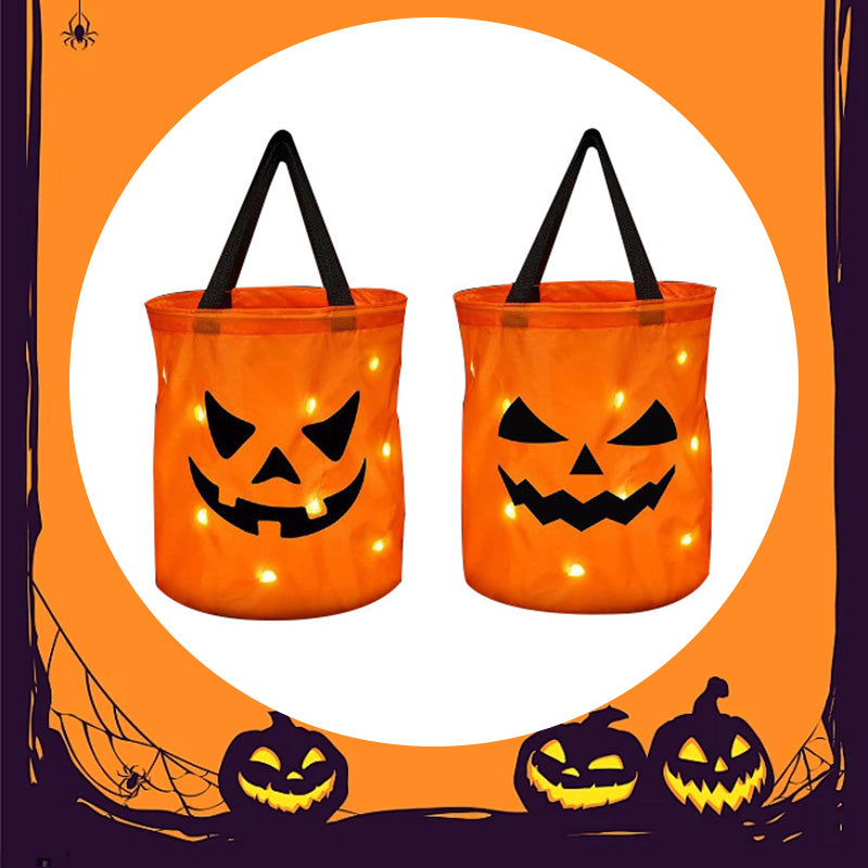 ๐ 2026 Sale โ Over 19,000 Sold!โจ Halloween Glowing Pumpkin Bag โ LED Lights & Spacious Interior ๐ฌ