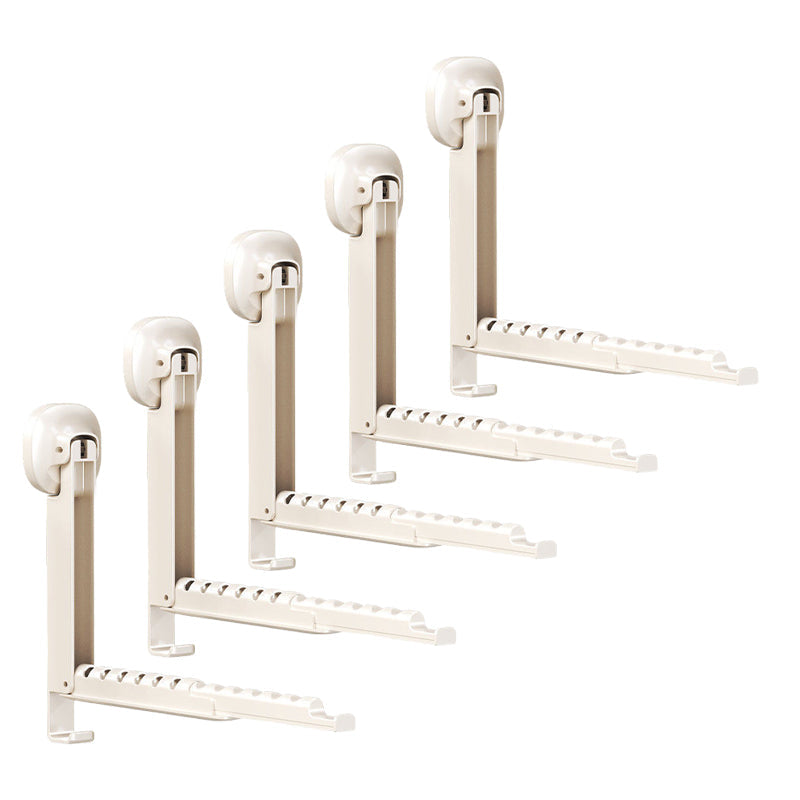 🔥Suction Cup Extendable Folding Drying Rack – No-Drill, Space-Saving, for Bathroom Balcony 👚