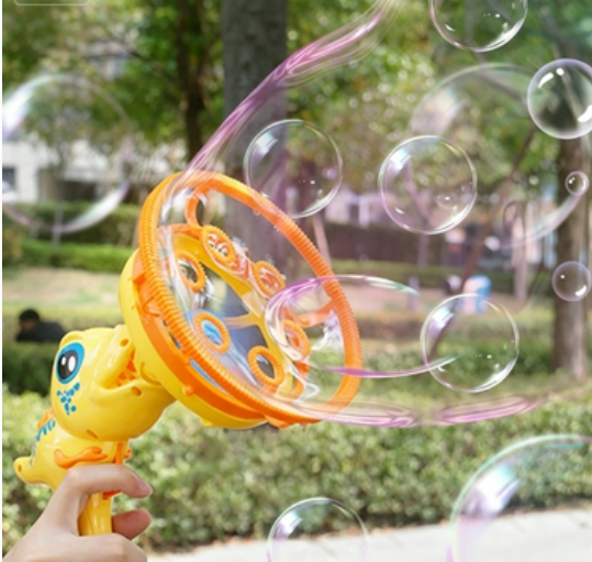 🎁Last Day Promotion 50% OFF🔥 Dinosaur Bubble Gun Blower Toy(Battery is not included)