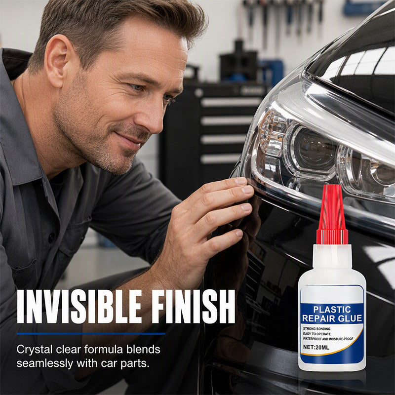 🥳2026 HOT SALE🥳💞50K+ SOLD! 🚗🔧 50% OFF! Car Bumper Repair Glue – Strong bond, waterproof & heat resistant. Dries clear – blends seamlessly with plastic surfaces. From £6.99! 🛡️✨