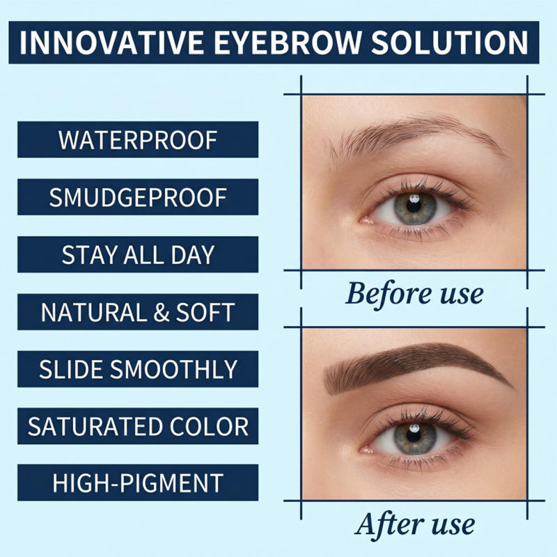 【Buy 1 Get 1 Free】Double-Head Eyebrow Pencil for Defined Hair Strokes