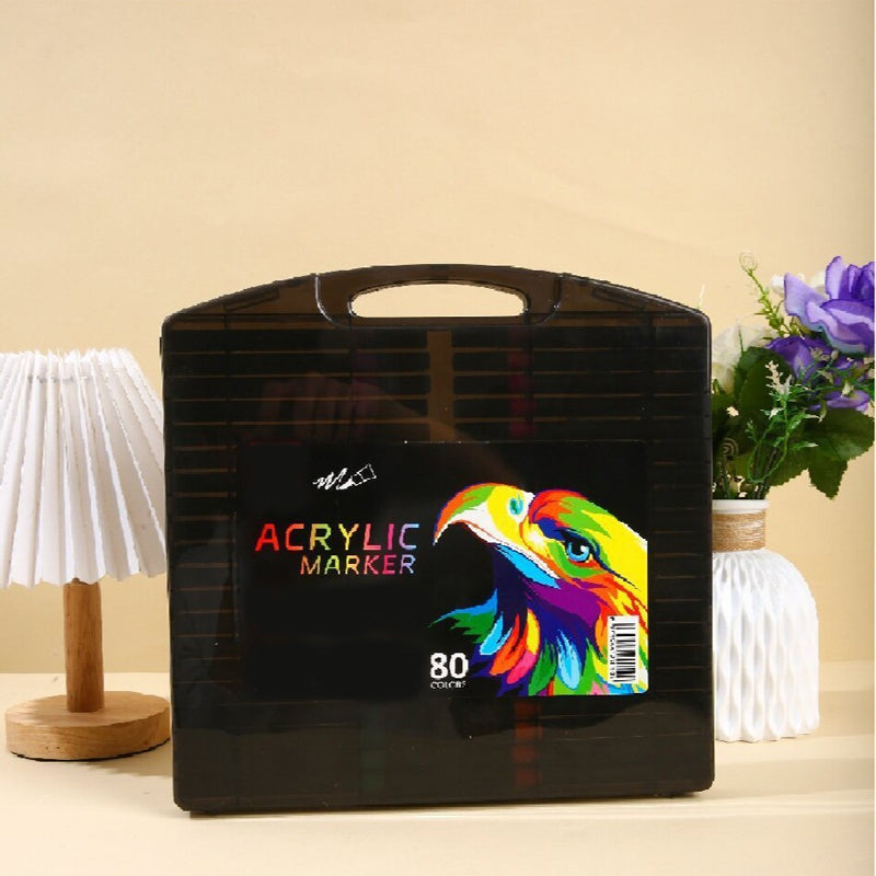 Dual Tip Fast-Dry Acrylic Paint Marker