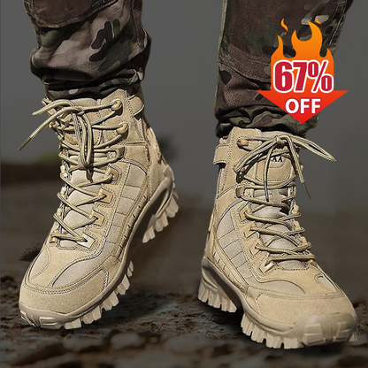 🥾 67%OFF LAST DAY + Free Shipping🔥 Tactical Sports Boots - Waterproof & Non-Slip Grip, Reinforced Toe for Outdoor/Training/Military Use ⚡📦
