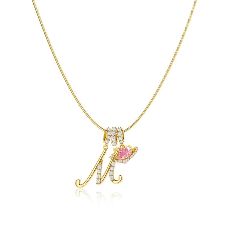 💖 LAST DAY – 57% OFF ✨ 3-Layer Initial Pendant Necklaces A-Z 🎀 | Personalised & Elegant