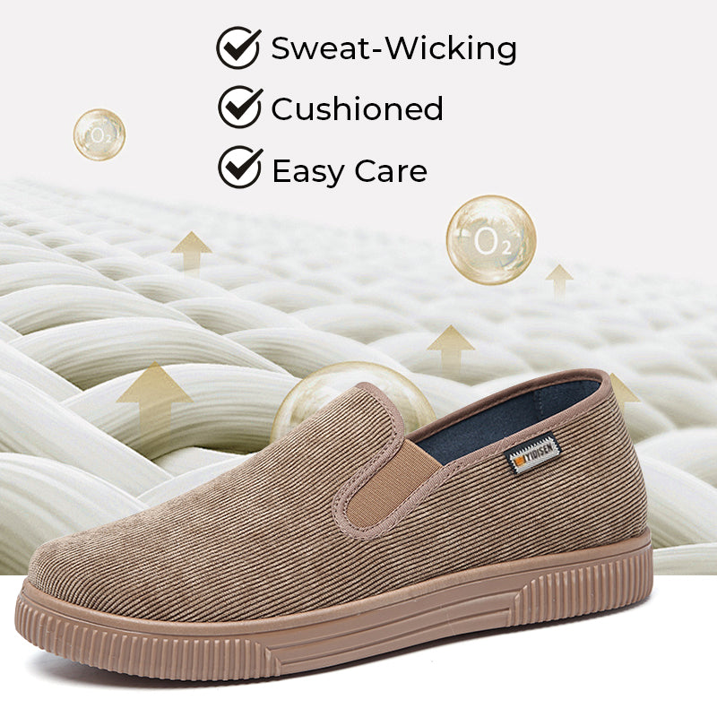 🎁HOT SALE 🎁🌟Men's Slip-On Breathable Soft Sole Shoes – Comfort & Style in Every Step! 👟💨