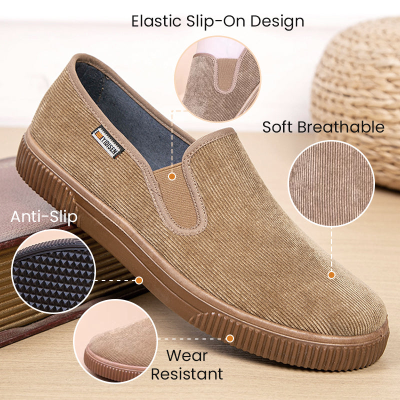 🎁HOT SALE 🎁🌟Men's Slip-On Breathable Soft Sole Shoes – Comfort & Style in Every Step! 👟💨