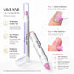 🖊️2-in-1 Cuticle Remover Pen, 45° Ceramic Tip for Dry Cuticles & Hangnails, Hydrating Nail Care, Easy Dispensing, Portable 2-Pack for Travel