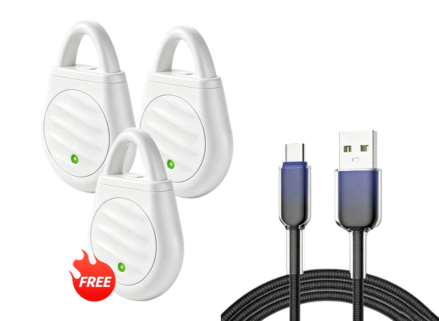 🔥Limited time offer Buy 3 get 2 free！🐦No more trouble from birds, beasts and locusts！Portable Ultrasonic Bird Repellent Keychain