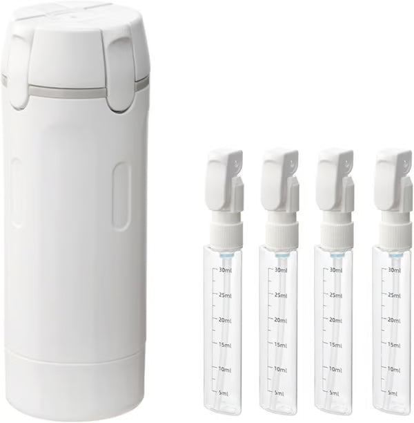 Pack Like a Pro: 4-in-1 Refillable TSA Kit | Organizes All Liquids for Weekend Trips