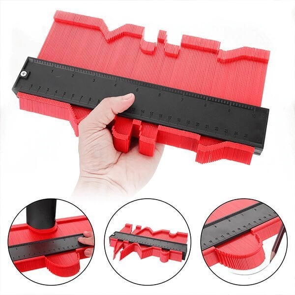 📐 50% OFF NOW!  Easy Shape Contour Gauge Duplicator – Perfect for DIY, Precise Tracing & Transfers 🔧