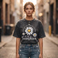 🌼LIMITED TIME 51% OFF! 👕 Vintage Washed Daisy T-Shirt – Soft Breathable Blend, Relaxed Drop Shoulder Fit and Retro Everyday Style