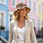🎀 52% DISCOUNT 👒 | Straw Hat with Retro Bow – Foldable & Breathable for Summer