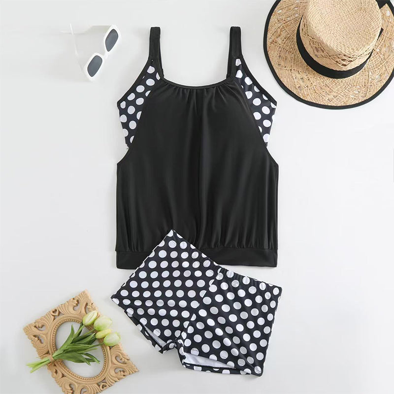 🏖️Summer Hot Sale - ONLY ￡15.99!!⚡50K+ SOLD!🌞🌊Women's Polka Dot Two Piece Swimsuit – Cute Dot Pattern, Comfort Fit & Stylish Beach Wear ☀️