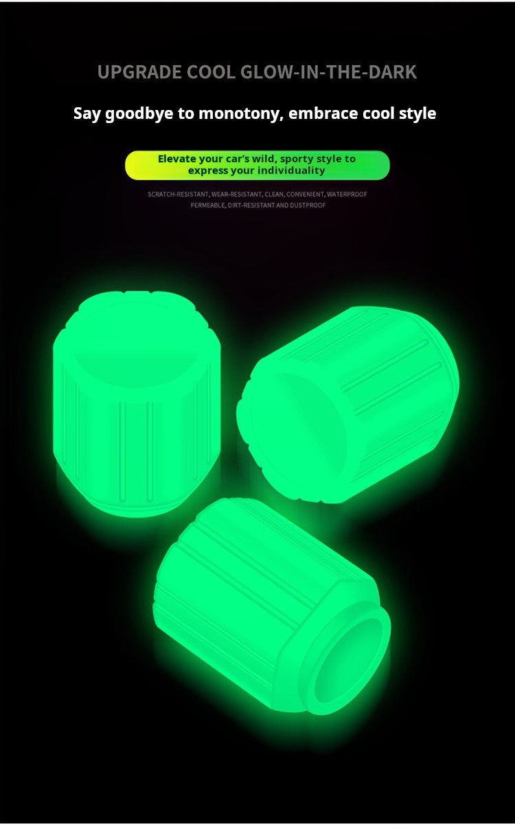 ⏳Limited-time 50% off | Luminous valve cap – Universal Fit