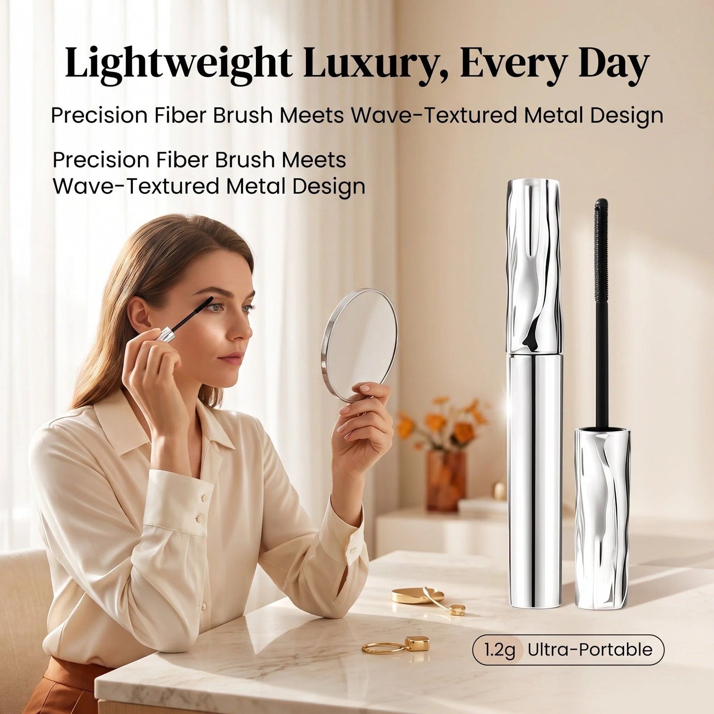 ✨LAST DAY BUY 1 GET 1 FREE!!✨Ultimate Waterproof & Sweatproof Lengthening & Curling Mascara👁️ 1