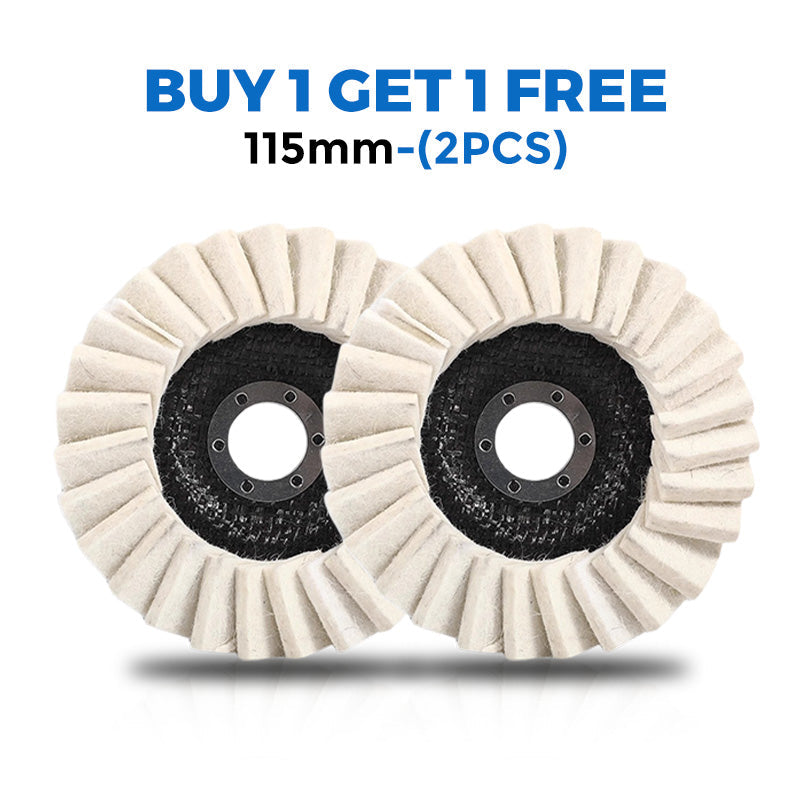🎁Black Friday Sale - Limited time 53% OFF🎁✨Wool Felt Flap Polishing Disc