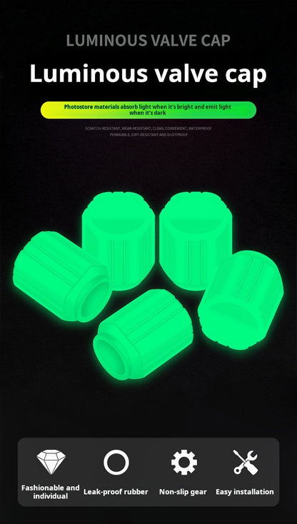 ⏳Limited-time 50% off | Luminous valve cap – Universal Fit
