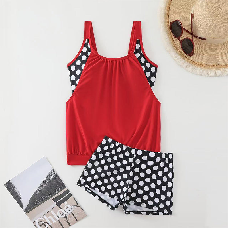 🏖️Summer Hot Sale - ONLY ￡15.99!!⚡50K+ SOLD!🌞🌊Women's Polka Dot Two Piece Swimsuit – Cute Dot Pattern, Comfort Fit & Stylish Beach Wear ☀️