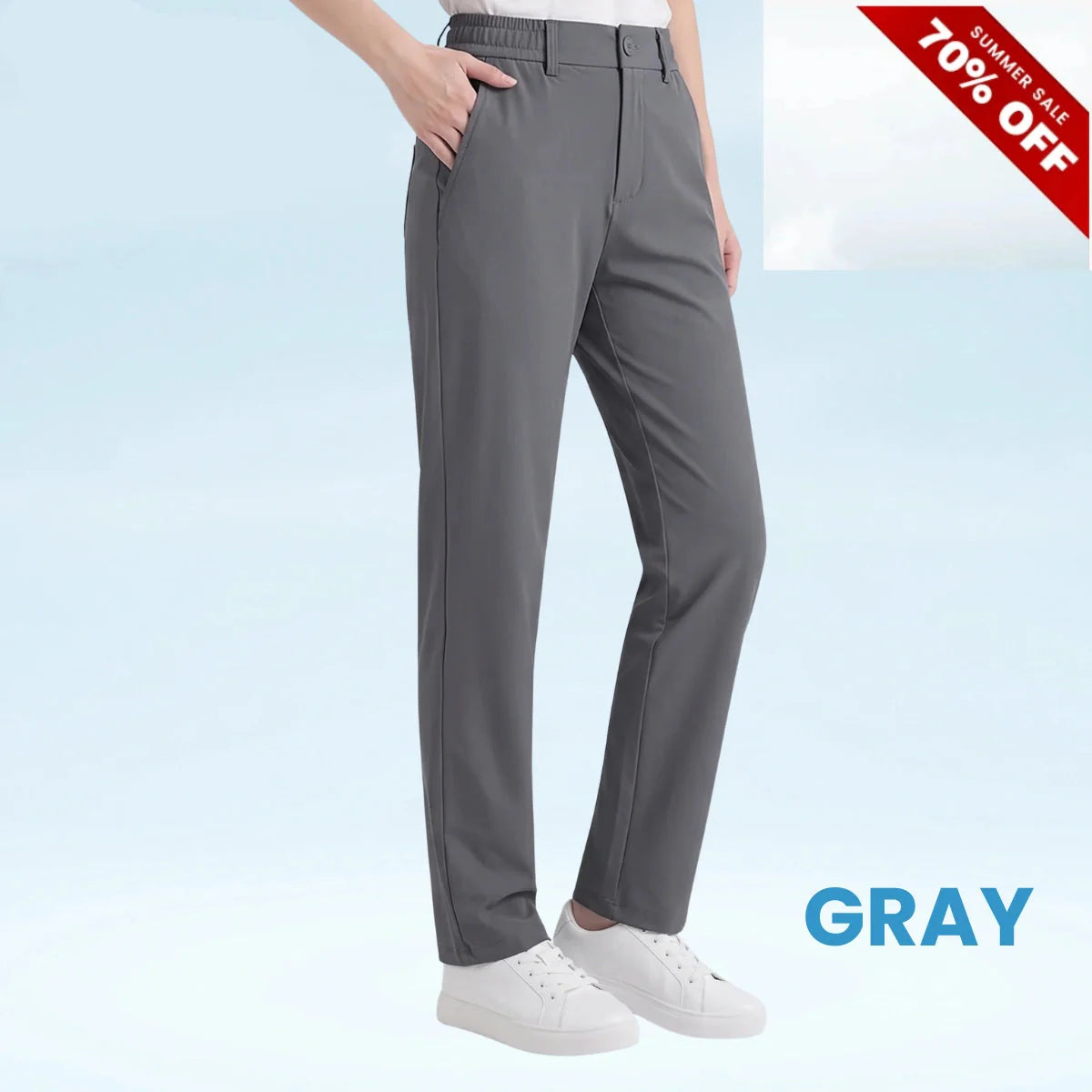 🔥2026 Hot Sale 55% OFF✨Unisex Ultra-thin Loose Casual Pants|🌴Cool-to-the-touch material+Contains spandex for greater elasticity