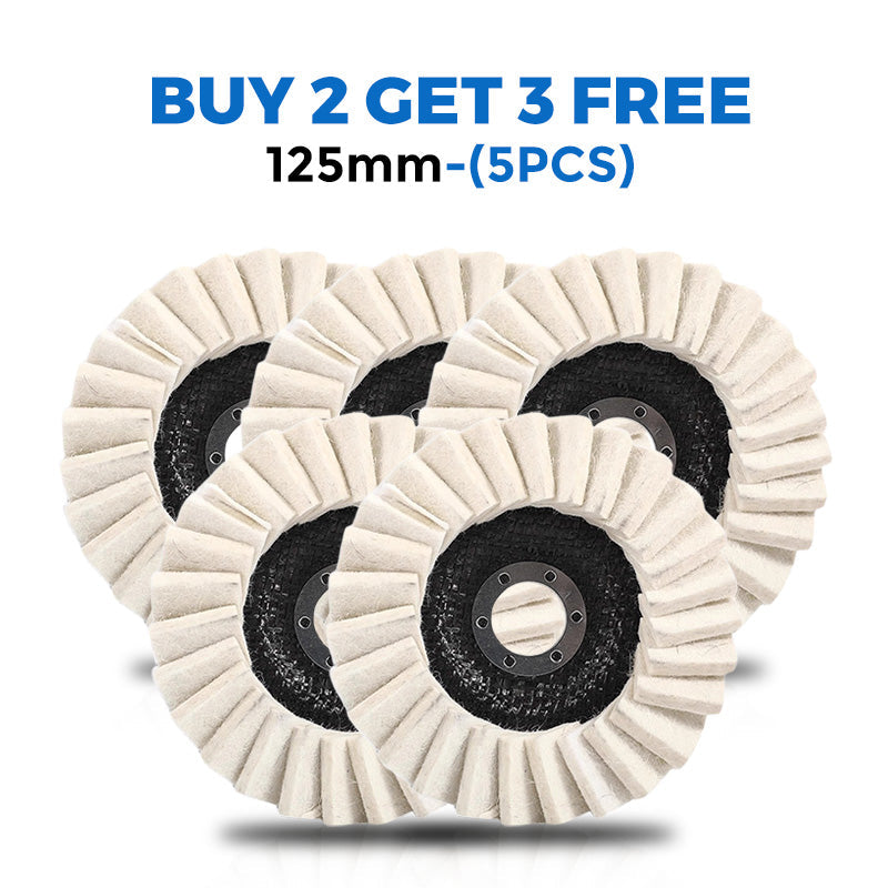🎁Black Friday Sale - Limited time 53% OFF🎁✨Wool Felt Flap Polishing Disc