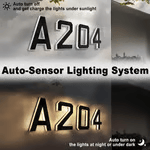🔥Solar Lighted House Numbers LED Numbers, Waterproof for Outside