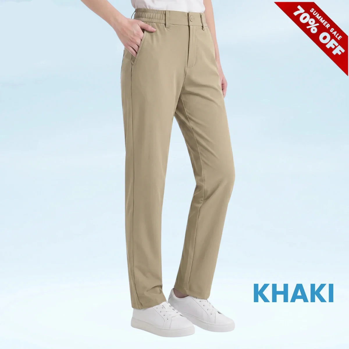 🔥2026 Hot Sale 55% OFF✨Unisex Ultra-thin Loose Casual Pants|🌴Cool-to-the-touch material+Contains spandex for greater elasticity