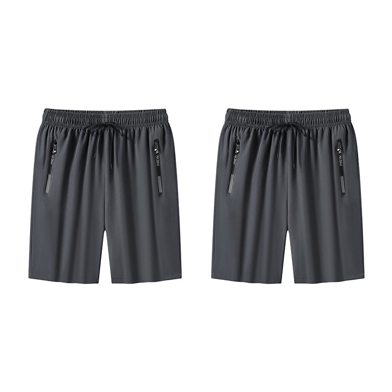⌛LAST DAY BUY 1 GET 1 FREE - Each Only £9.49!!💝Women's Ice Silk Quick Drying Stretch Shorts