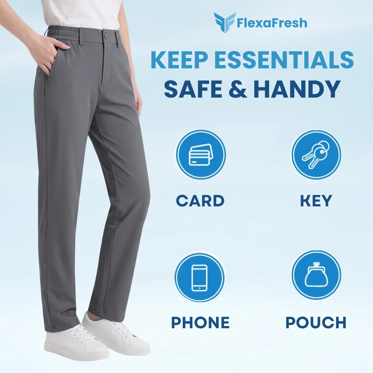 🔥2026 Hot Sale 55% OFF✨Unisex Ultra-thin Loose Casual Pants|🌴Cool-to-the-touch material+Contains spandex for greater elasticity