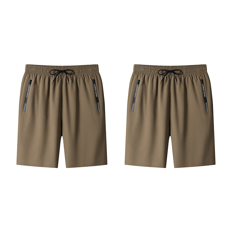 ⌛LAST DAY BUY 1 GET 1 FREE - Each Only £9.49!!💝Women's Ice Silk Quick Drying Stretch Shorts