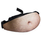🥳Dadbag | Realistic Fake Beer Belly Bum Bag | Funny Dad Bod Waist Pack | Novelty Gag Gift for Men | With Belly Button & Hairy Chest | Adjustable Black Strap